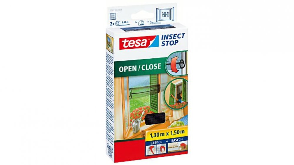OPEN/CLOSE velcro insect screen
